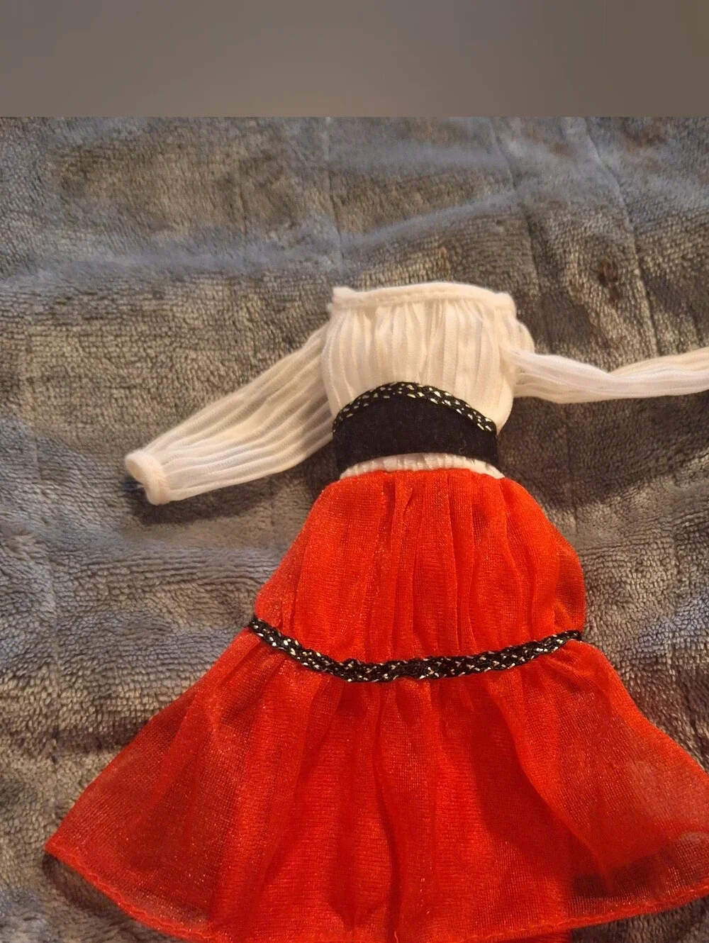 Vintage Barbie Dress~1979 Hispanic Barbie~Dolls of the World~#1292~Mattel~Mexico